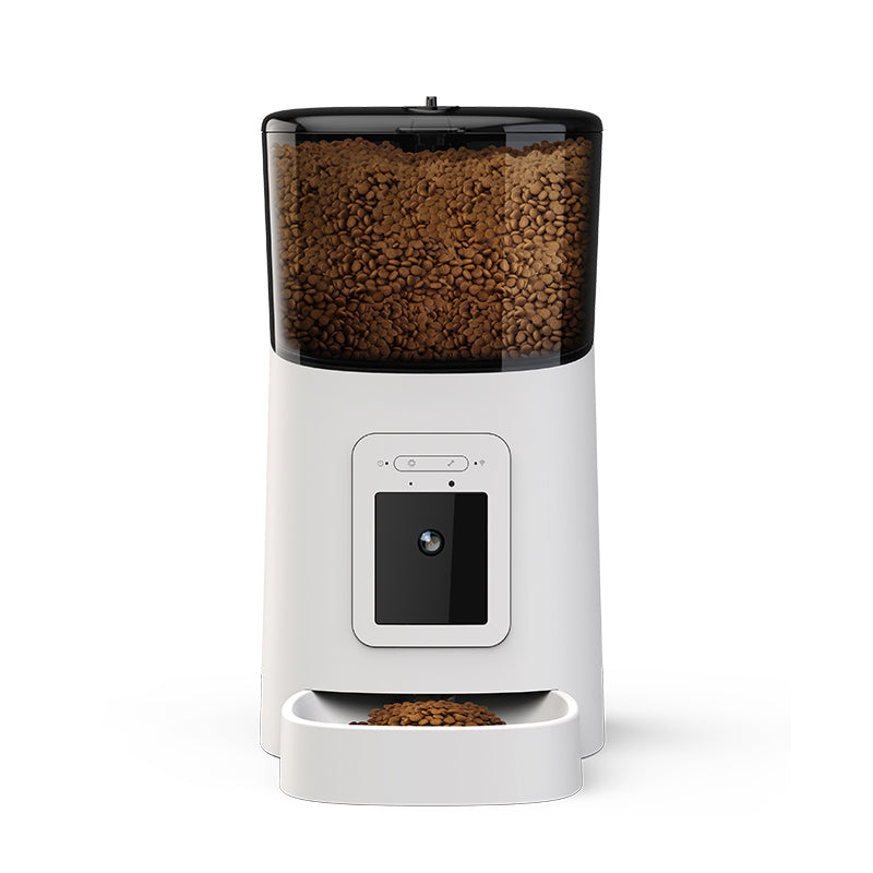 Smart Automatic Pet Feeder - HD Camera & App Control Timed Food Dispenser