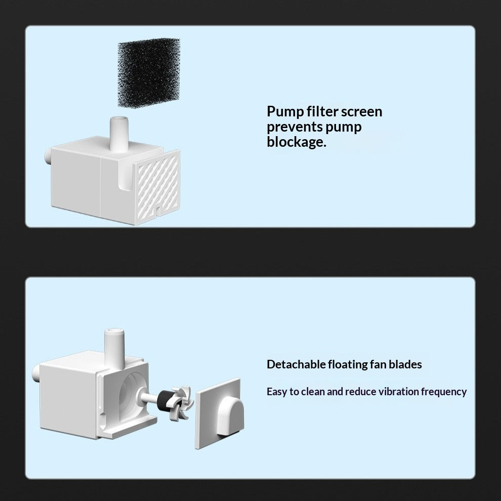 Smart Pet Water Fountain Wireless Stainless Steel Water Dispenser