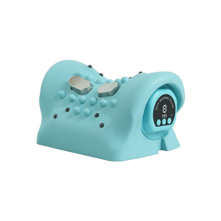 Multifunctional Shoulder And Neck Massage Instrument Portable EMS Hot Compress Massage Pillow