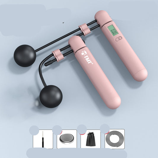 Rope Skipping Smart Counter Cordless Fitness Weight Loss Exercise