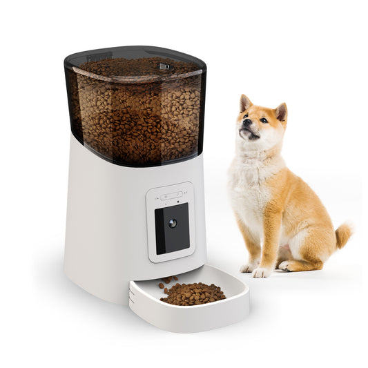 Smart Automatic Pet Feeder - HD Camera & App Control Timed Food Dispenser