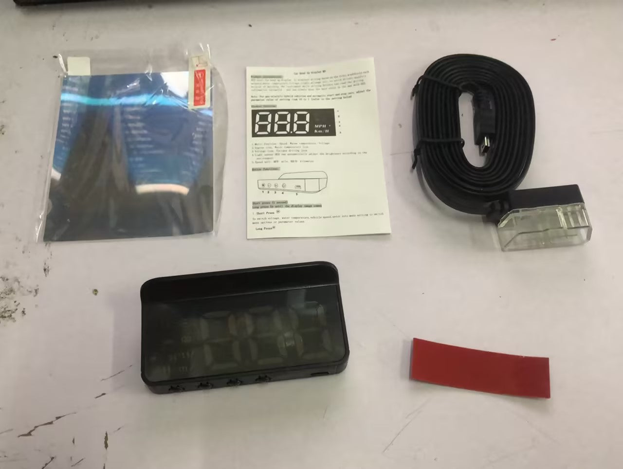 M3 Smart HUD - Universal Digital GPS Speedometer & Head-Up Display for All Cars