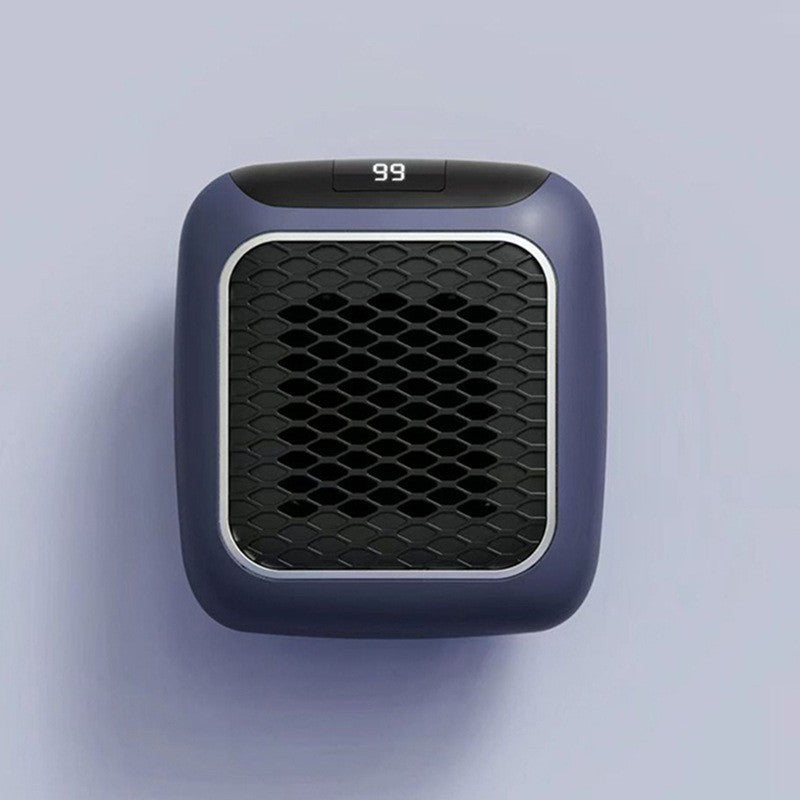 Portable Mini Fan Heater - Wall-Mounted Electric Warmer for Home & Office