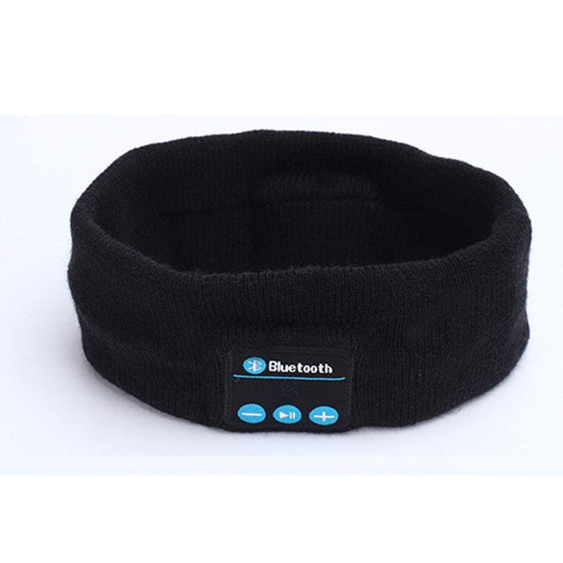 Wireless Bluetooth Music Headband - Soft Sleep Headphones for Sports & Yoga