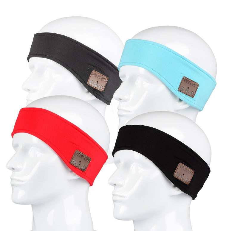 Wireless Bluetooth Music Headband - Soft Sleep Headphones for Sports & Yoga