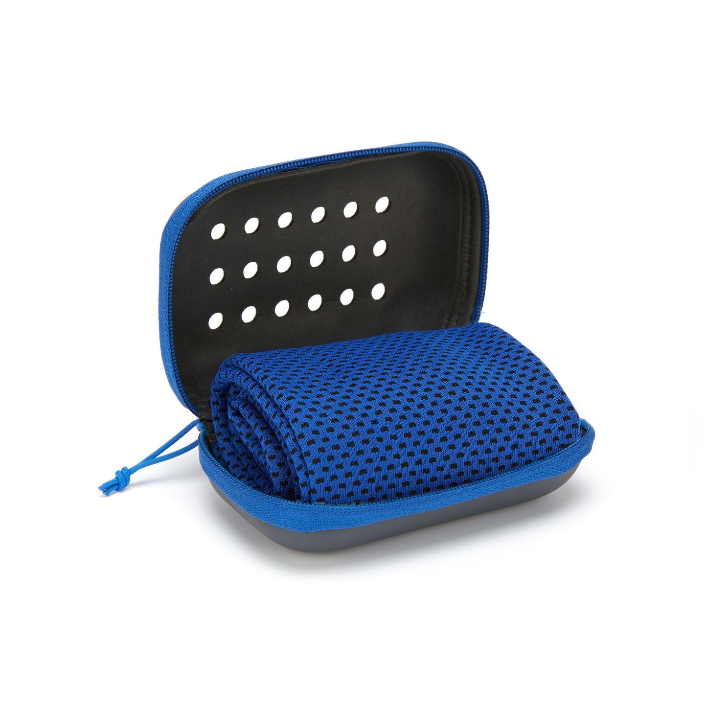 Instant Cooling Towel with Portable Silicone Case – Stay Cool Anywhere, Anytime!