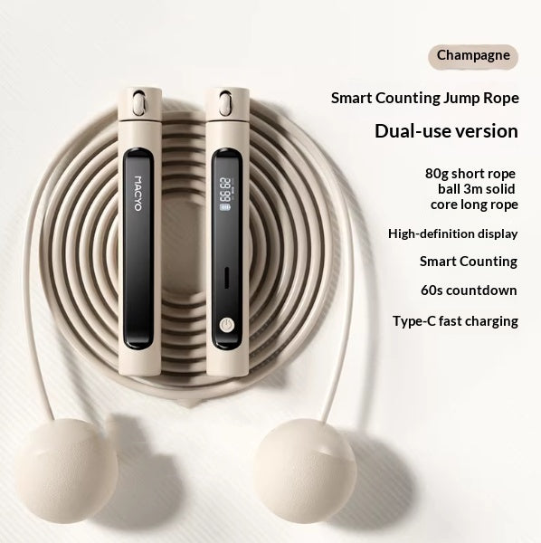 Smart Counting With Steel Cable Weight-bearing Rope Without A Cord
