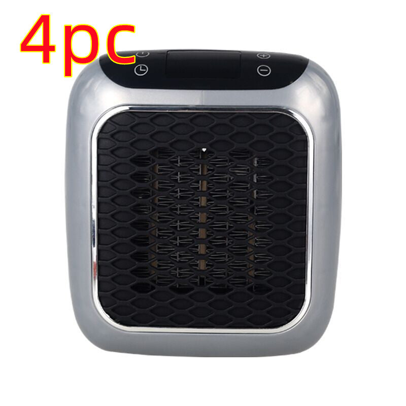 Portable Mini Fan Heater - Wall-Mounted Electric Warmer for Home & Office