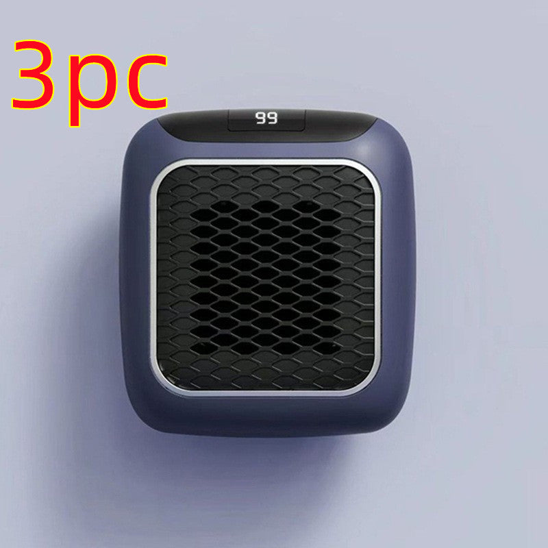 Portable Mini Fan Heater - Wall-Mounted Electric Warmer for Home & Office