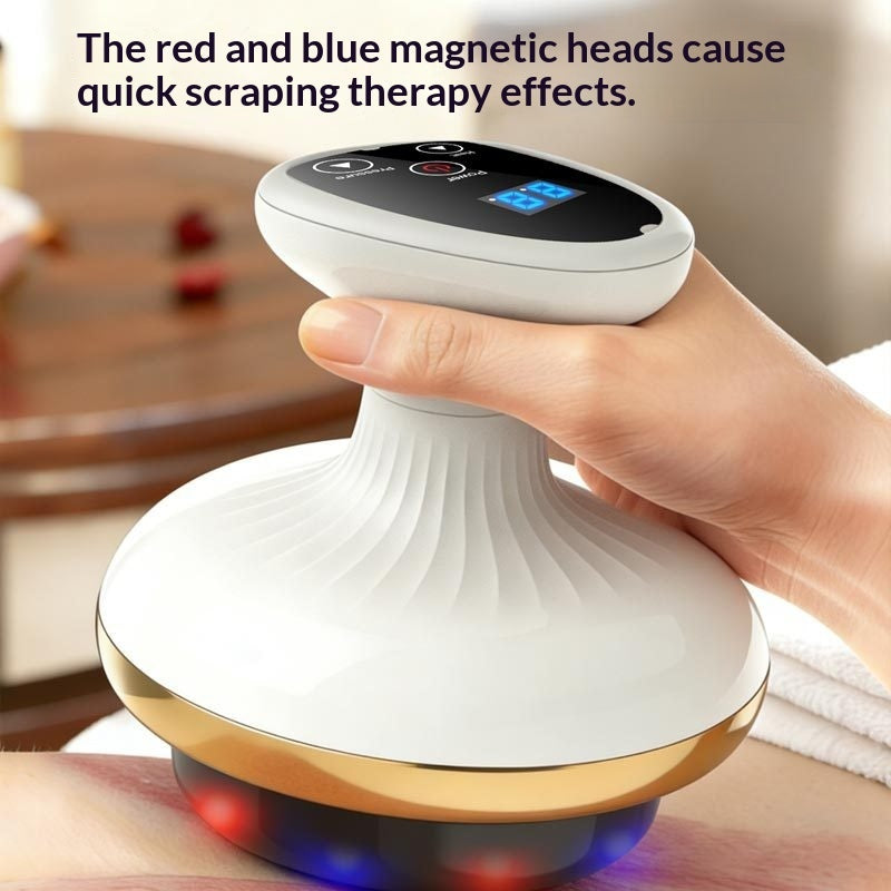Electric Gua Sha & Meridian Massager - Smart Body Cupping & Beauty Device
